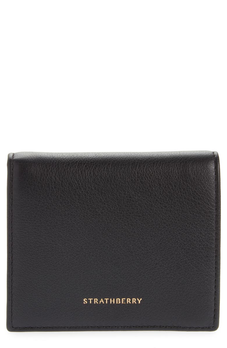 Strathberry Walker Street Leather Wallet, Main, color, 