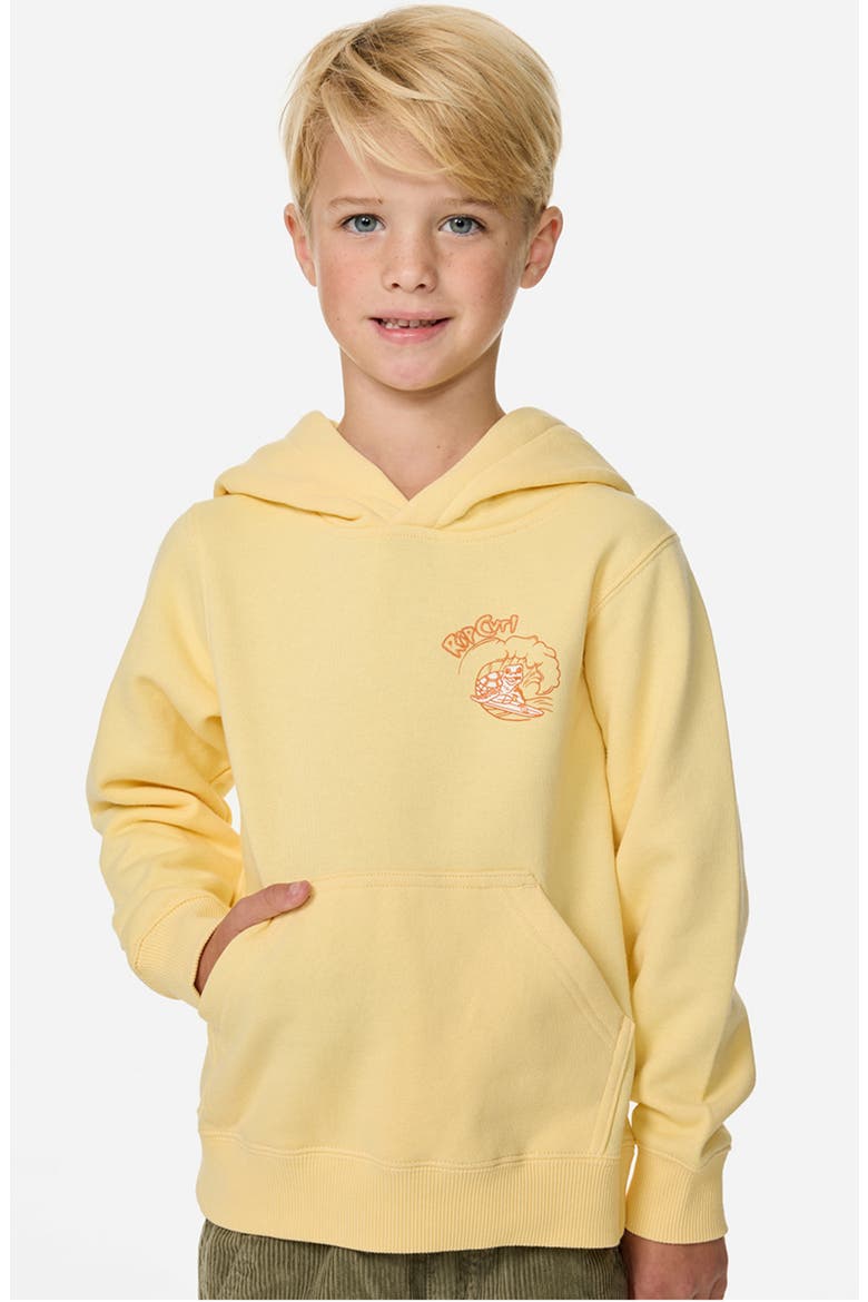 Kids' Ride the Wave Pullover Hoodie, Main, color, SUNLIGHT