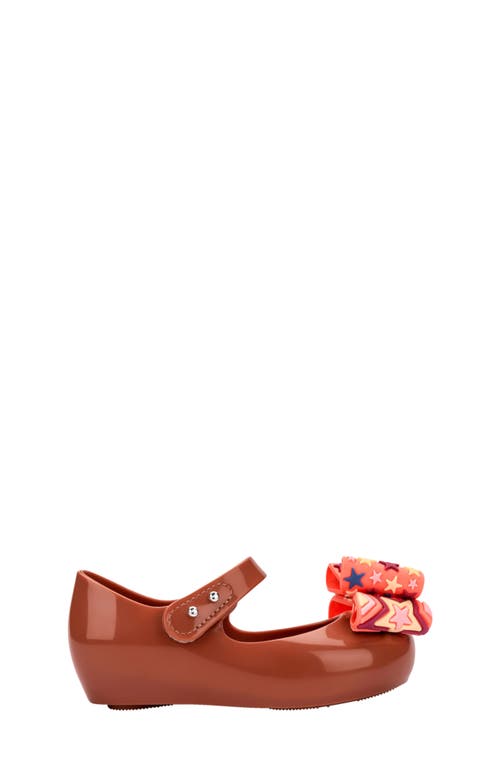 Mini Melissa Kids' Ultragirl Wonderland Mary Jane Flat In Multi