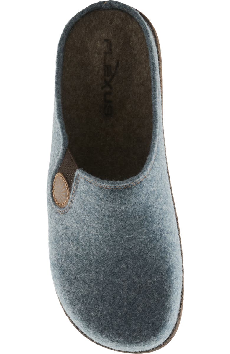 Flexus by Spring Step Cozily Wool Clog, Alternate, color, Denim Blue