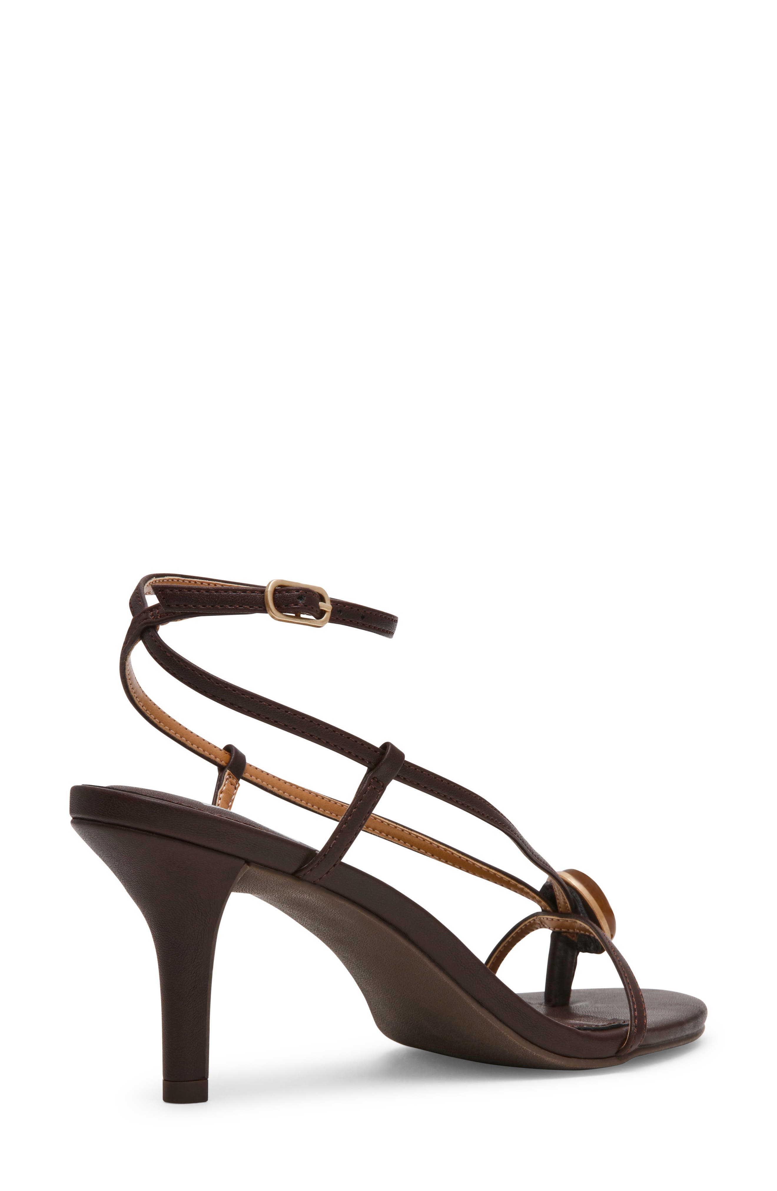 Cella Sandal, Alternate, color, BROWN