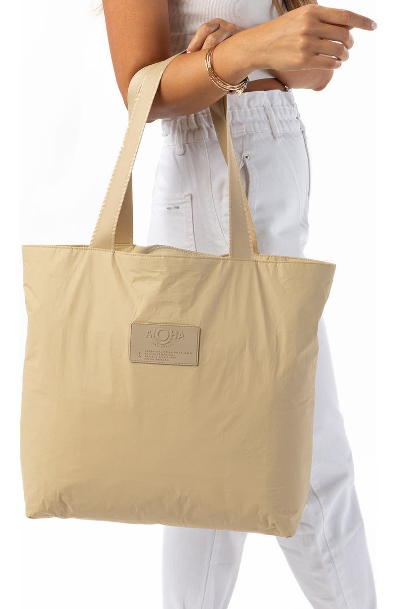 Aloha Collection Day Tripper Monochrome Water Resistant Tyvek<sup>®</sup> Tote, Alternate, color,