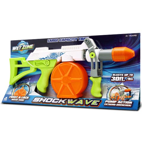Water Blaster, Shockwave, Pump Action Drencher Toy