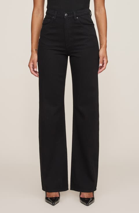 Karmine Refined Wide Leg Jeans
