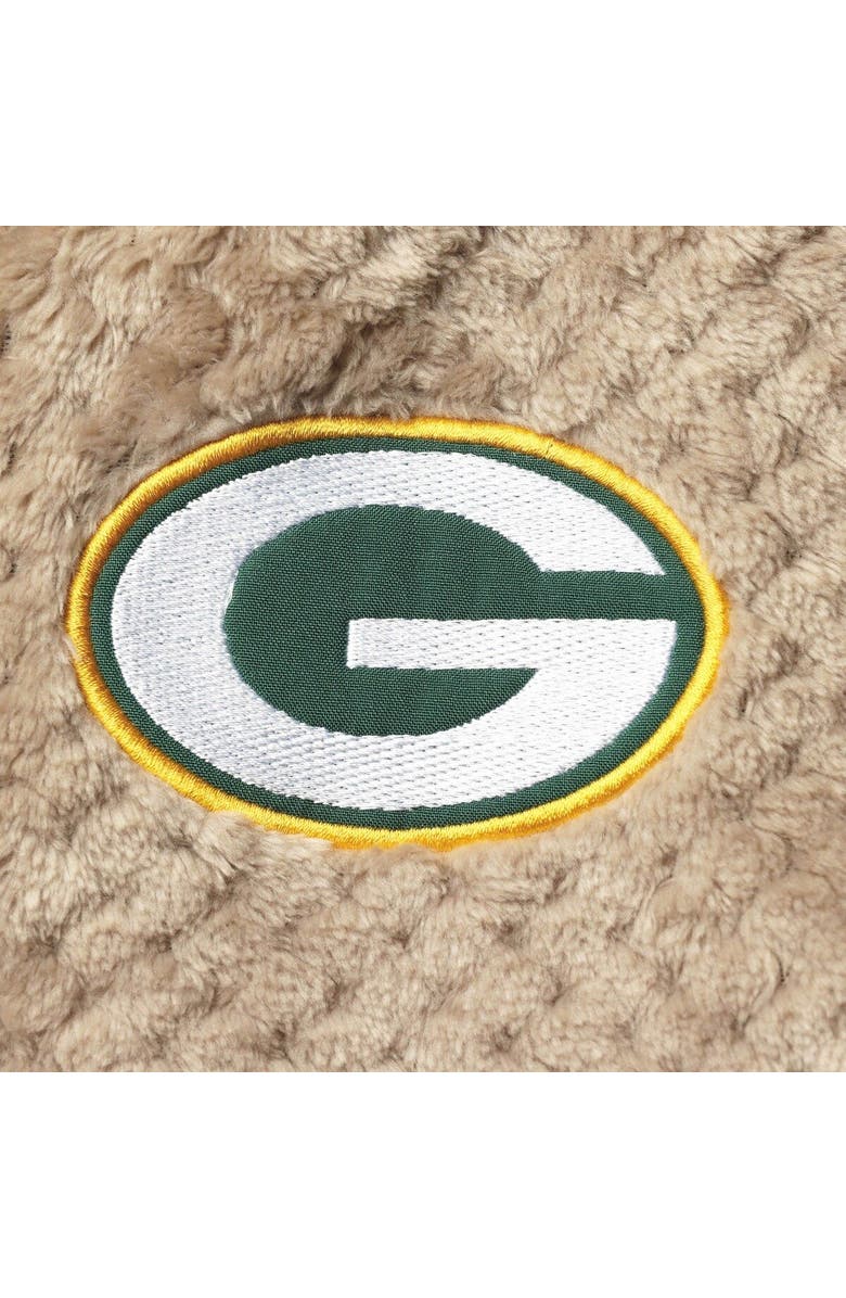 G-III 4HER BY CARL BANKS Women's G-III 4Her by Carl Banks Green/Cream Green Bay Packers Riot Squad Sherpa Full-Snap Jacket, Alternate, color, 