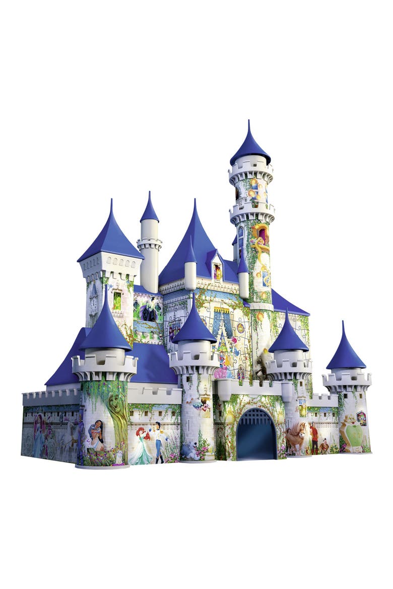 216-Piece Disney 3D Castle Puzzle, Alternate, color, MULTI