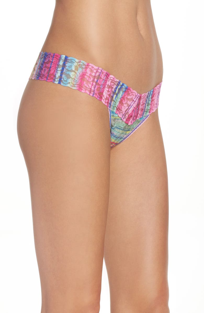 Hanky Panky Sand Art Low Rise Thong, Alternate, color,