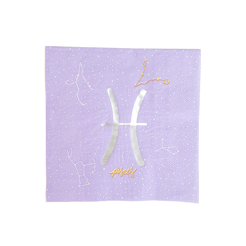 Zodiac Themed Large Napkins