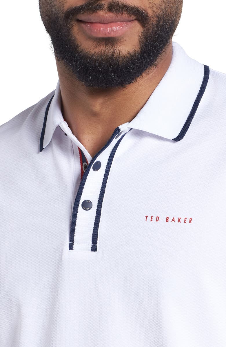 Ted Baker London Bunka Trim Fit Golf Polo, Alternate, color,