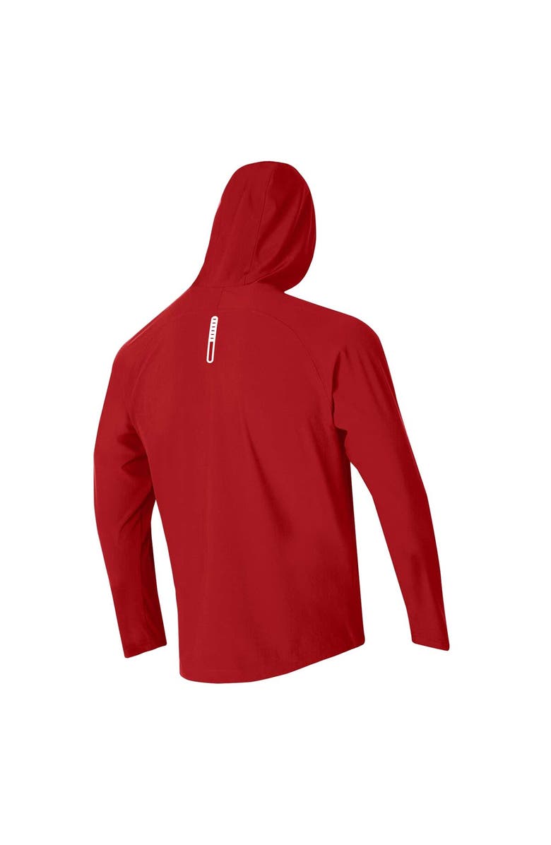 Under Armour Men's Under Armour Red Wisconsin Badgers Unstoppable Raglan Full-Zip Jacket, Alternate, color, Red