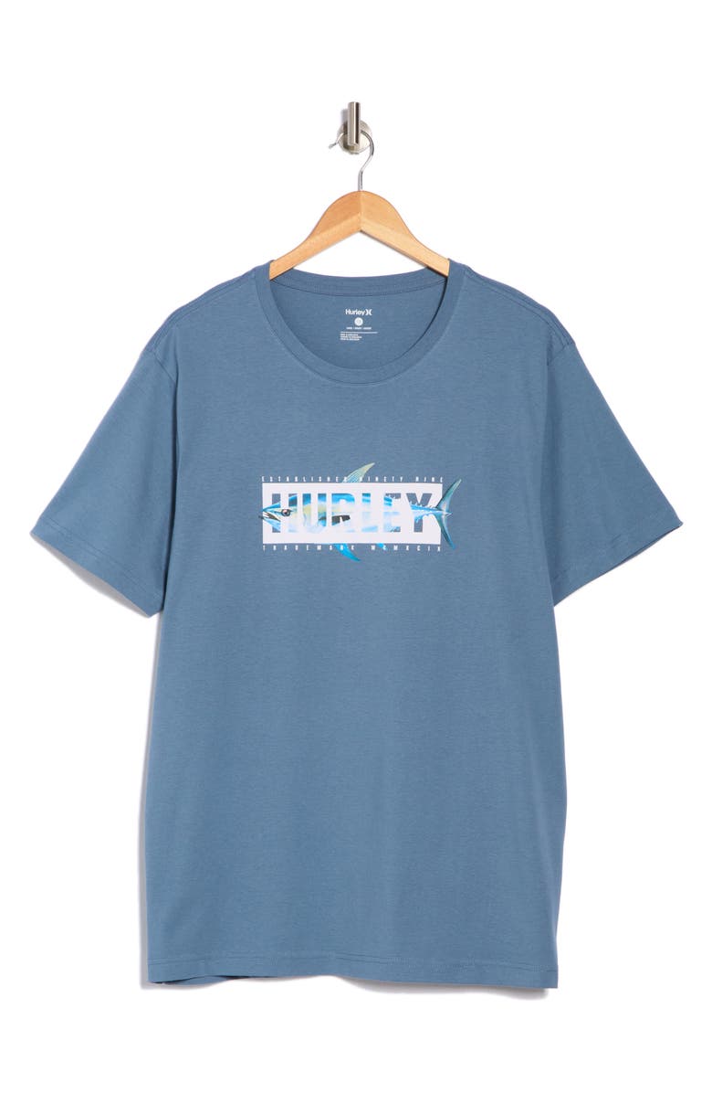 Hurley Tuna Cotton Graphic T-Shirt, Alternate, color, 