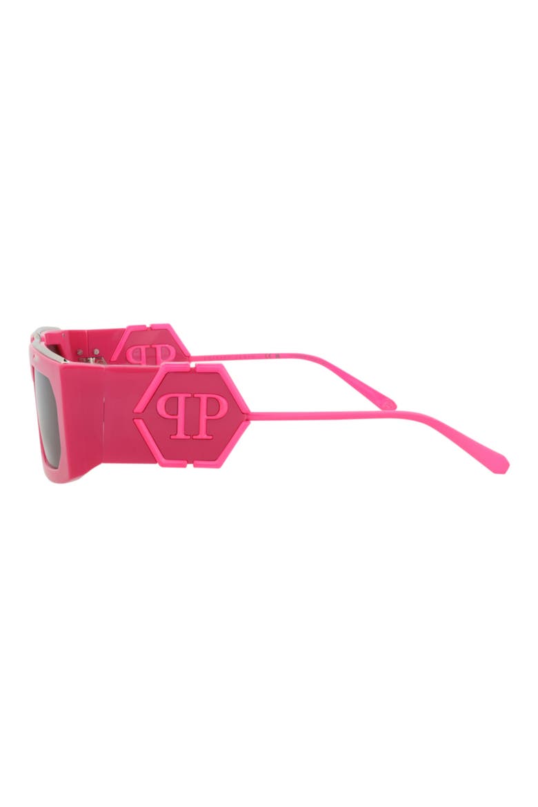 58mm Square Sunglasses, Alternate, color, FUCHSIA FUCHSIA SMOKE