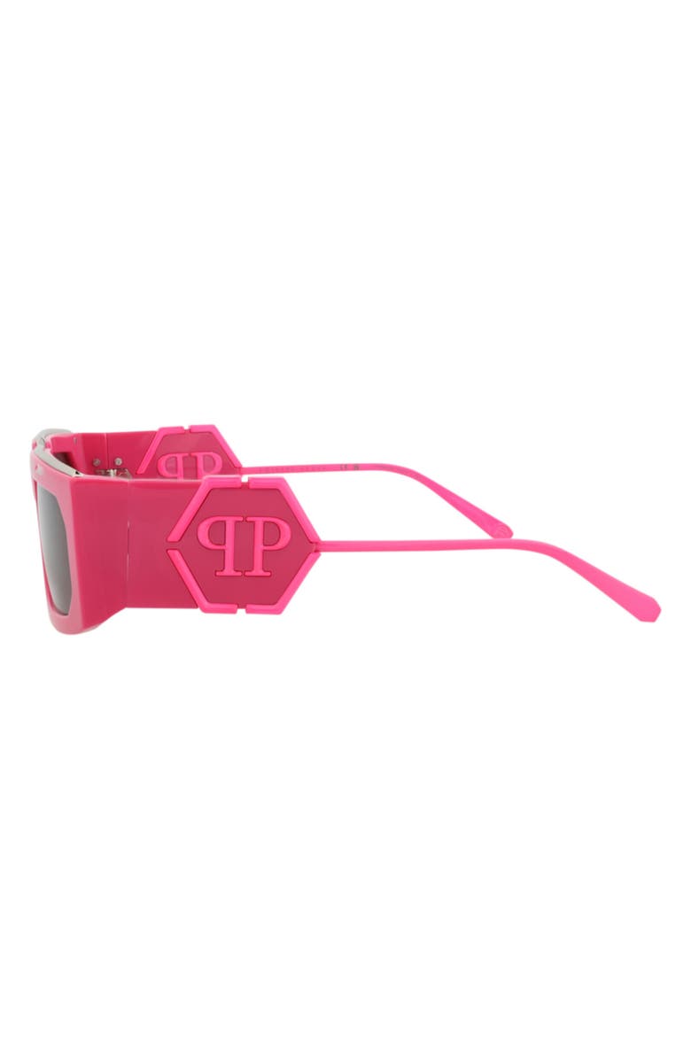 PHILIPP PLEIN 58mm Square Sunglasses, Alternate, color, Fuchsia Fuchsia Smoke