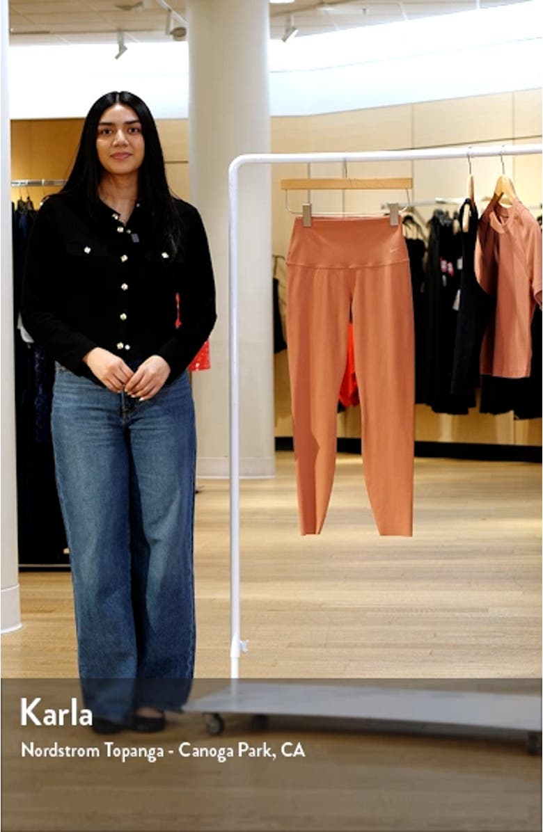 Zenvy Gentle Support High Waist Rib Leggings, sales video thumbnail