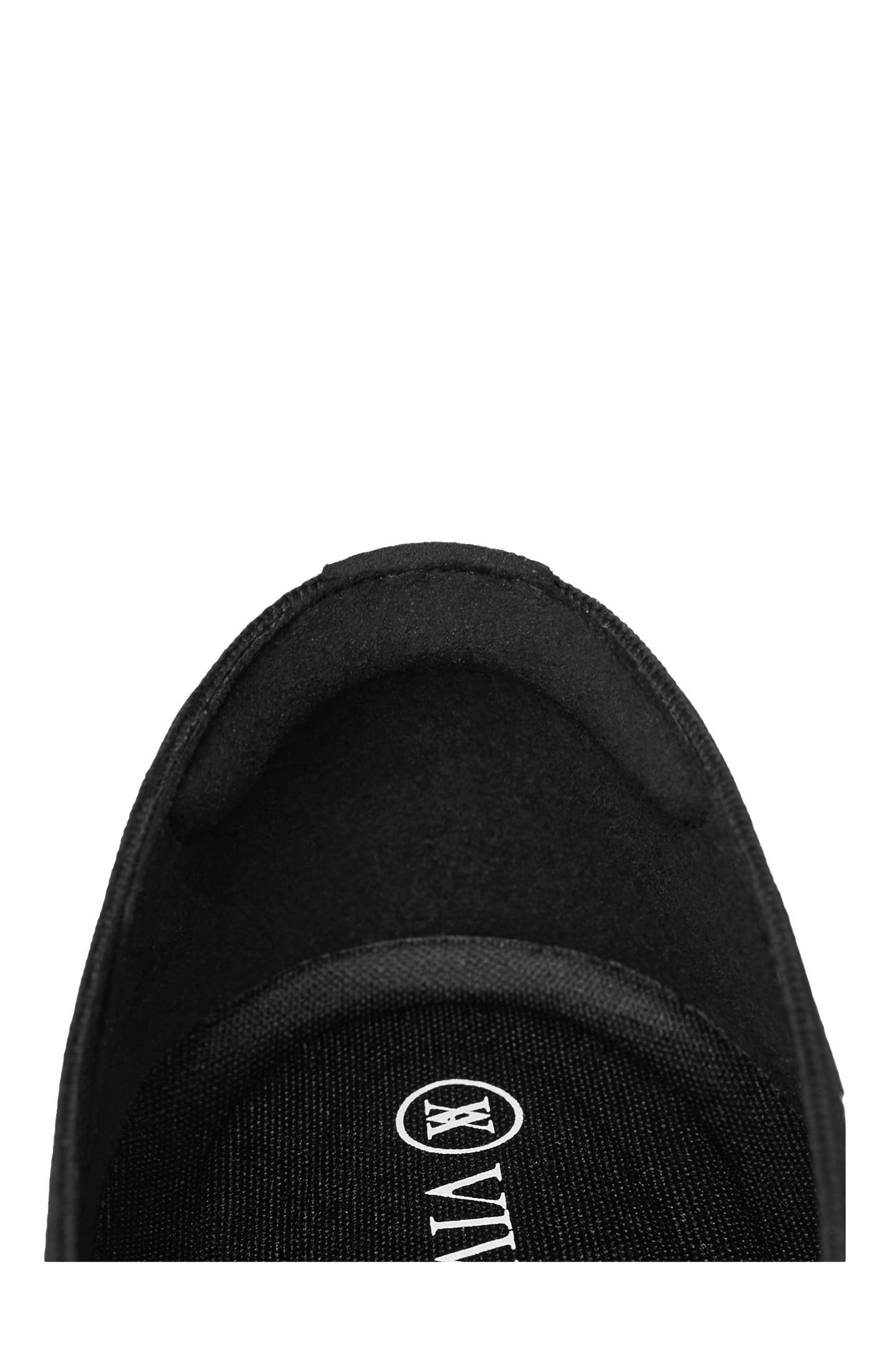 VIVAIA Square-Toe V-Cut Flats, Alternate, color, Checker