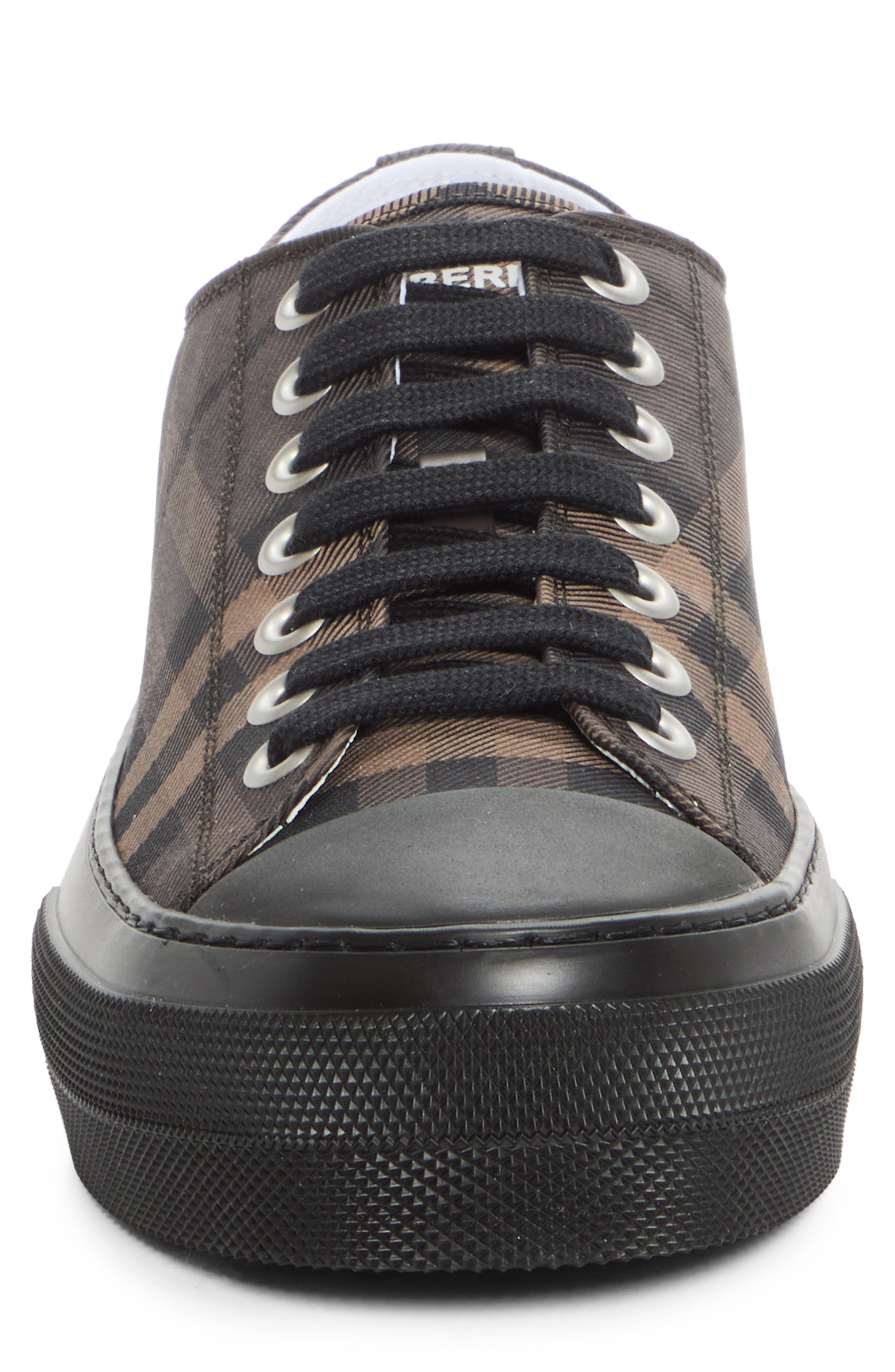 Jack House Check Sneaker, Alternate, color, DARK BROWN IP CHK