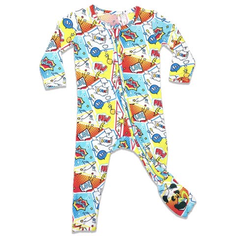 Baby Comic Hero Convertible Footie (Baby)