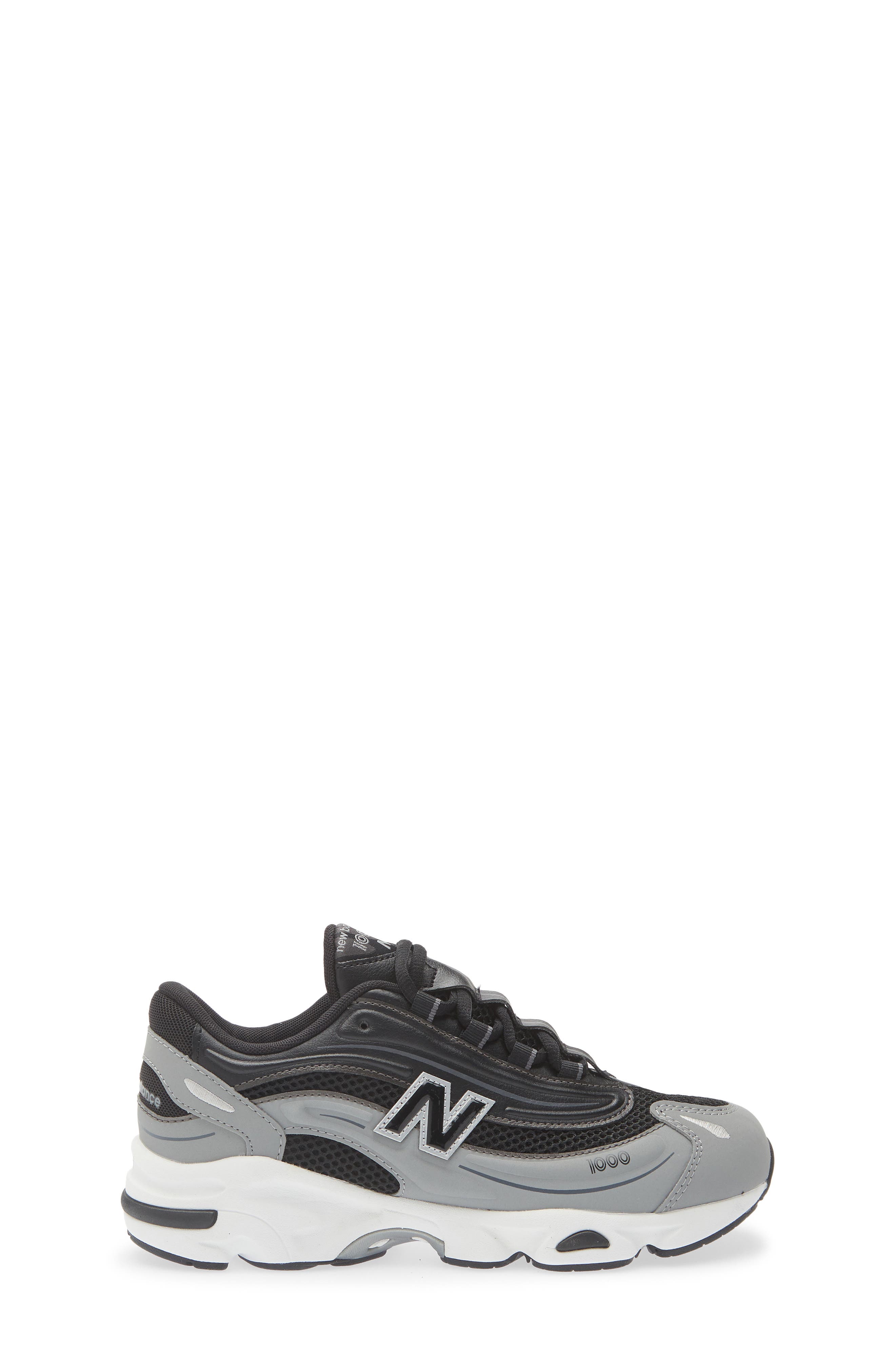 New Balance Kids' 1000 Sneaker, Alternate, color, Slate Grey/ Black