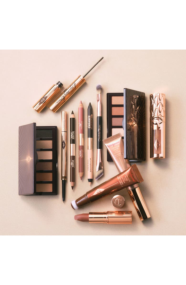 Charlotte Tilbury Super Nudes Shapewear Dual-Ended Face Brush, Alternate, color,