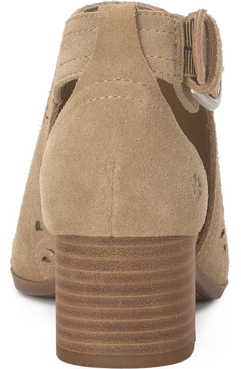 Lucky Brand Cormyn Block Heel Sandal, Alternate, color, Distressed Natural