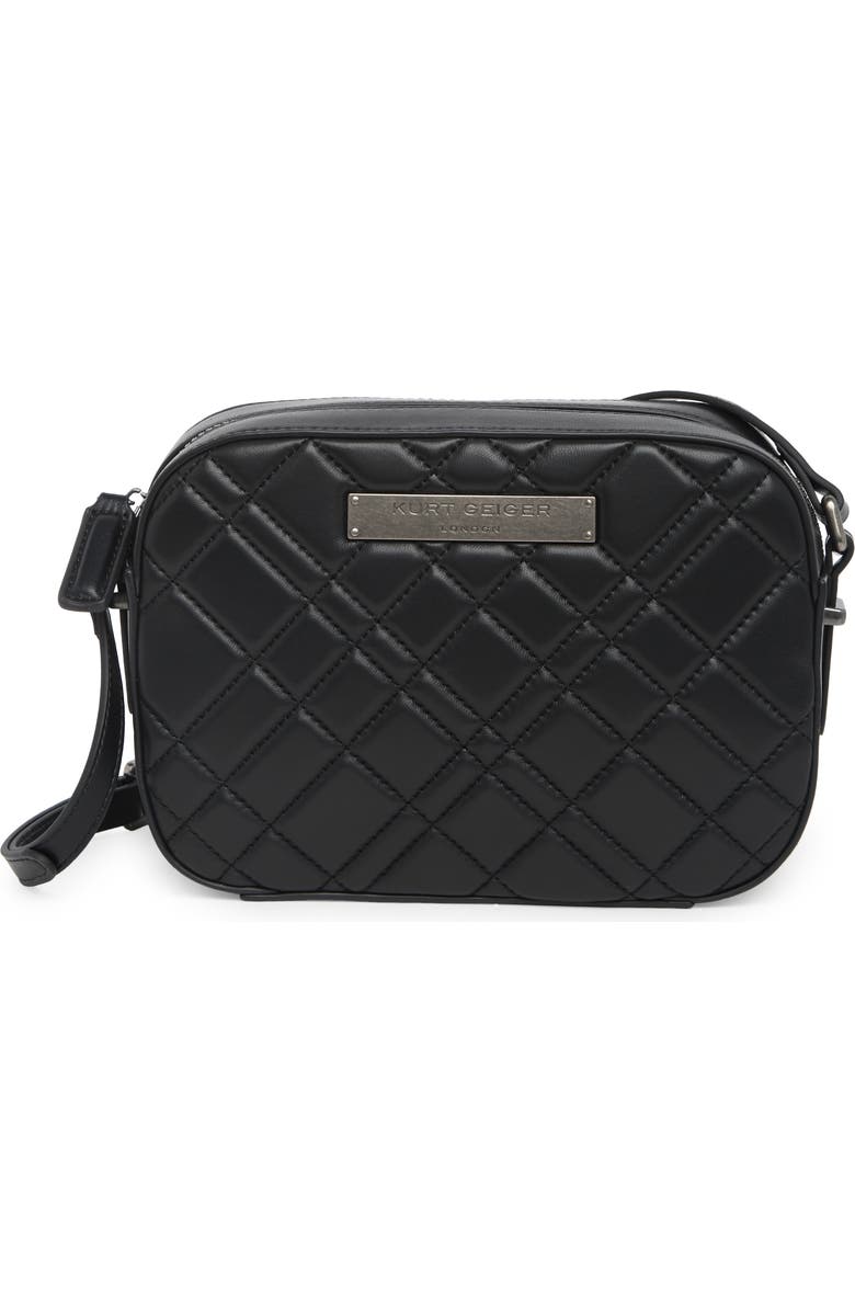 Kurt Geiger London Brixton Quilted Camera Bag, Main, color,