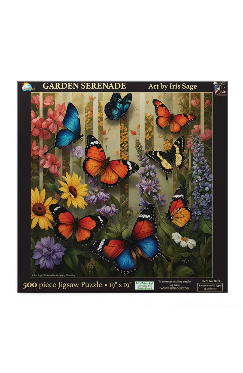 Sunsout Garden Serenade 500 piece Jigsaw Puzzle for Adults, Alternate, color, Multicolor