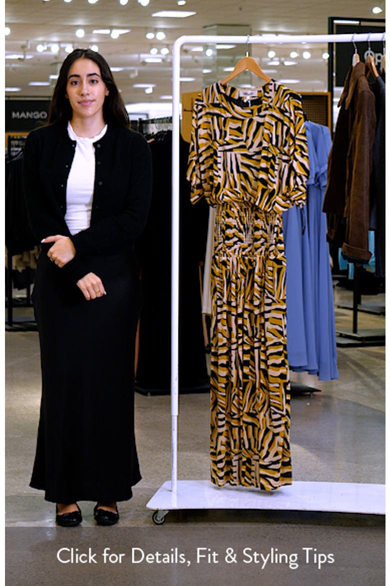 Lola Geo Print Maxi Dress video