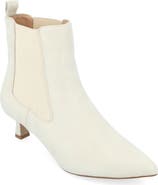 Journee Collection Pointed-Toe Vegan Leather Bootie