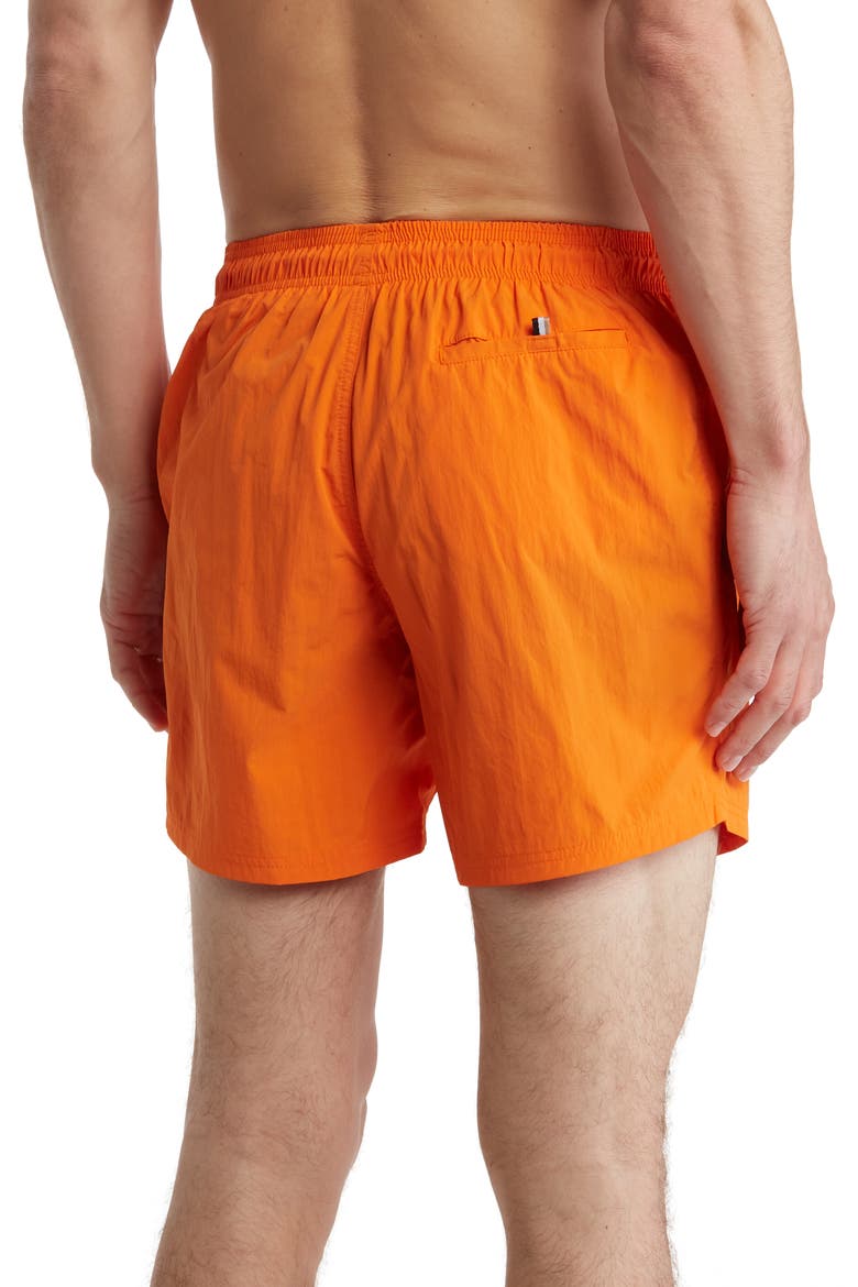 Octopus Swim Trunks, Alternate, color, BRIGHT ORANGE