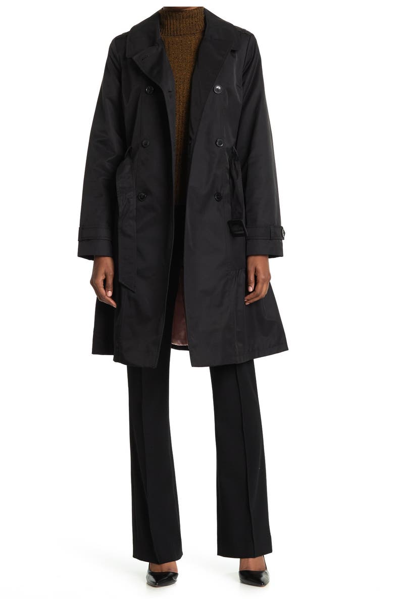 Kate Spade New York belted trench coat, Main, color, 