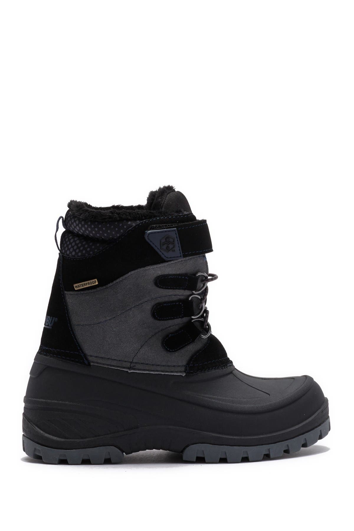 Khombu Snowtracker Faux Fur Lined Waterproof Boot, Alternate, color, 