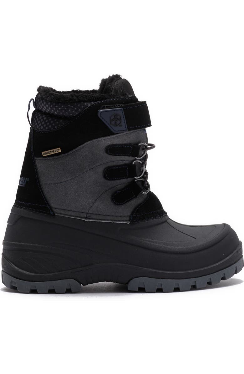 Khombu Snowtracker Faux Fur Lined Waterproof Boot, Alternate, color,