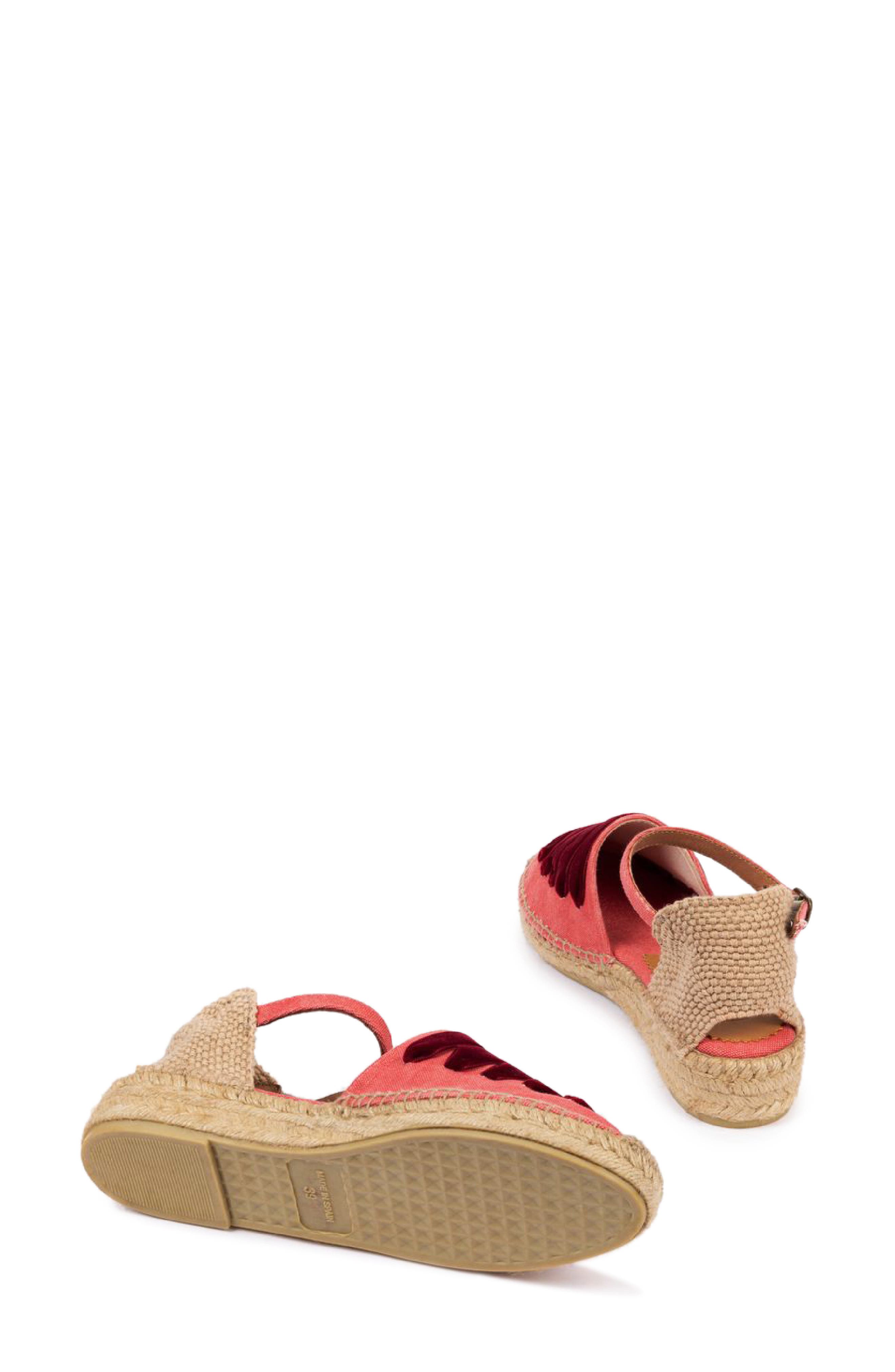 Penelope Chilvers Dali Ankle Strap Espadrille, Alternate, color, 