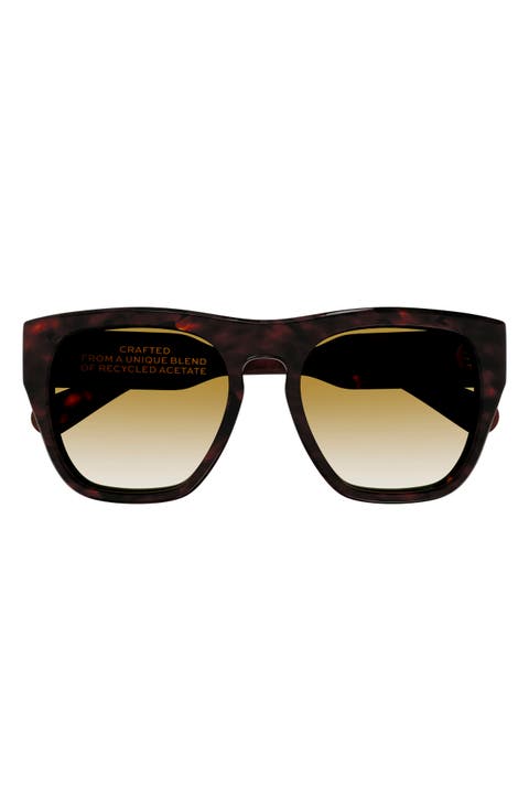 55mm Square Sunglasses