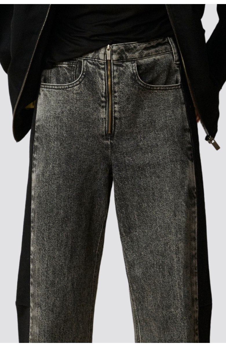 TT Studios Amelia Contrast Jean, Alternate, color, Wall St.