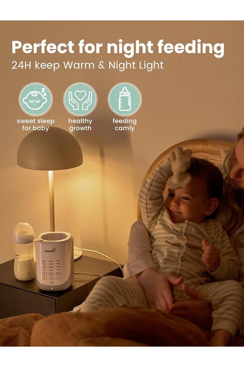 Auto-Lift Bottle Warmer, Alternate, color, Grey