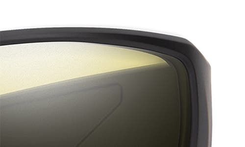 Smith Guide's Choice 58mm Chromapop™ Polarized Wraparound Sunglasses In Black/low Light Yellow