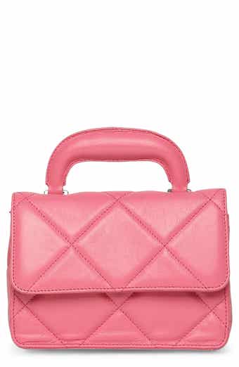 Genevieve Mini Leather Top Handle Bag