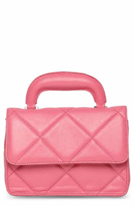 Genevieve Mini Leather Top Handle Bag