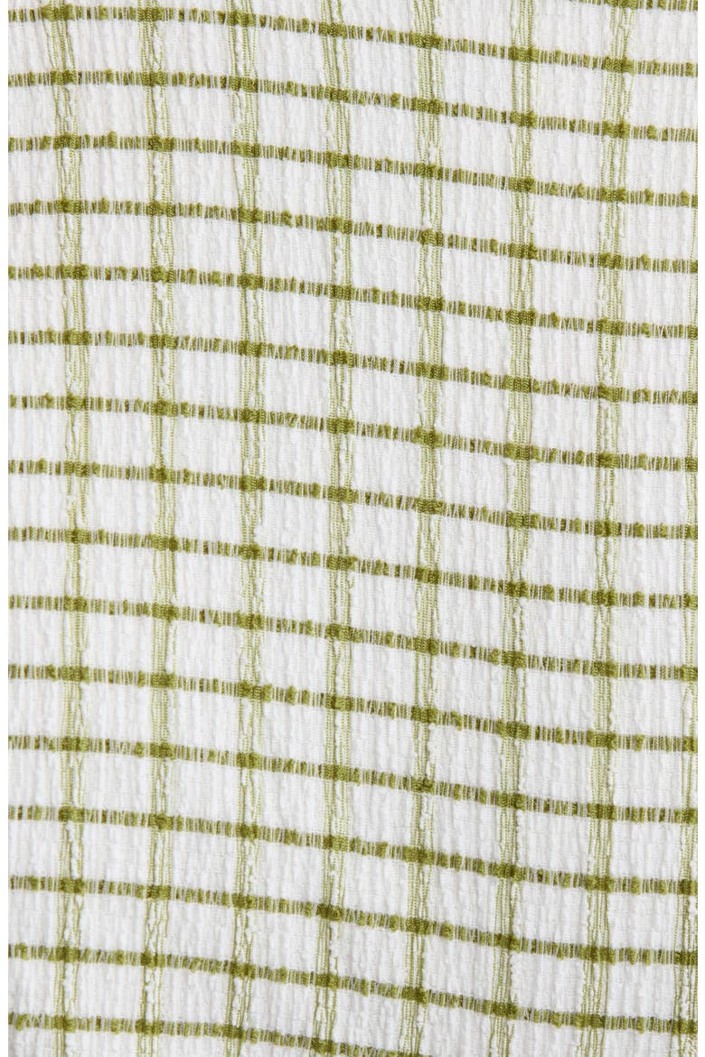 Jade Textured Bikini Bottoms, Alternate, color, GREEN/ TAN PLAID