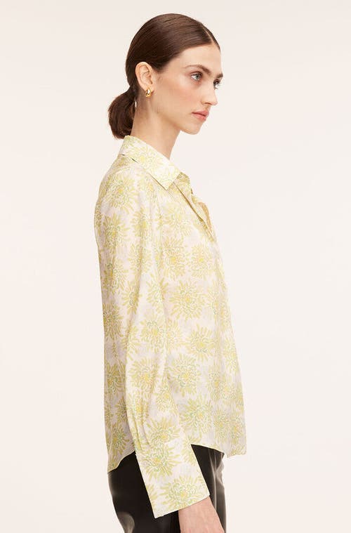 REBECCA TAYLOR REBECCA TAYLOR MINI ASTERA FLEUR LONG-SLEEVE BUTTON-FRONT SHIRT 