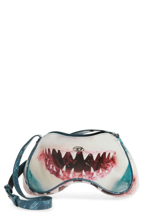 Play Faux Leather Crossbody Bag