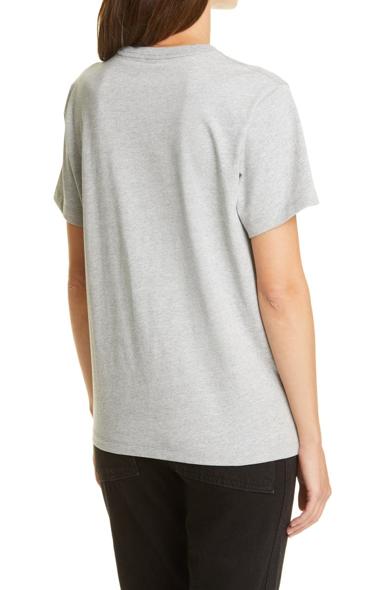 Ganni Grow Wild Logo Graphic Tee, Alternate, color, 