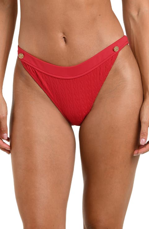 Cable Knit Bikini Briefs