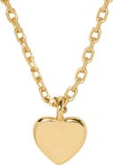 Kate Spade New York heart pendant necklace