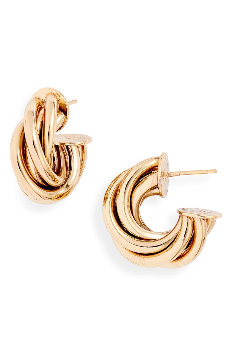 Gas Bijoux Atik Mini Hoop Earrings, Main, color, 