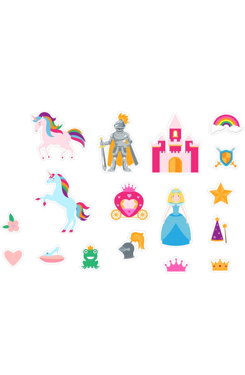 Buddy & Barney Bath Time Stickers, Unicorns, 18 Foam Pieces, Kids 3+, Alternate, color, Multicolored
