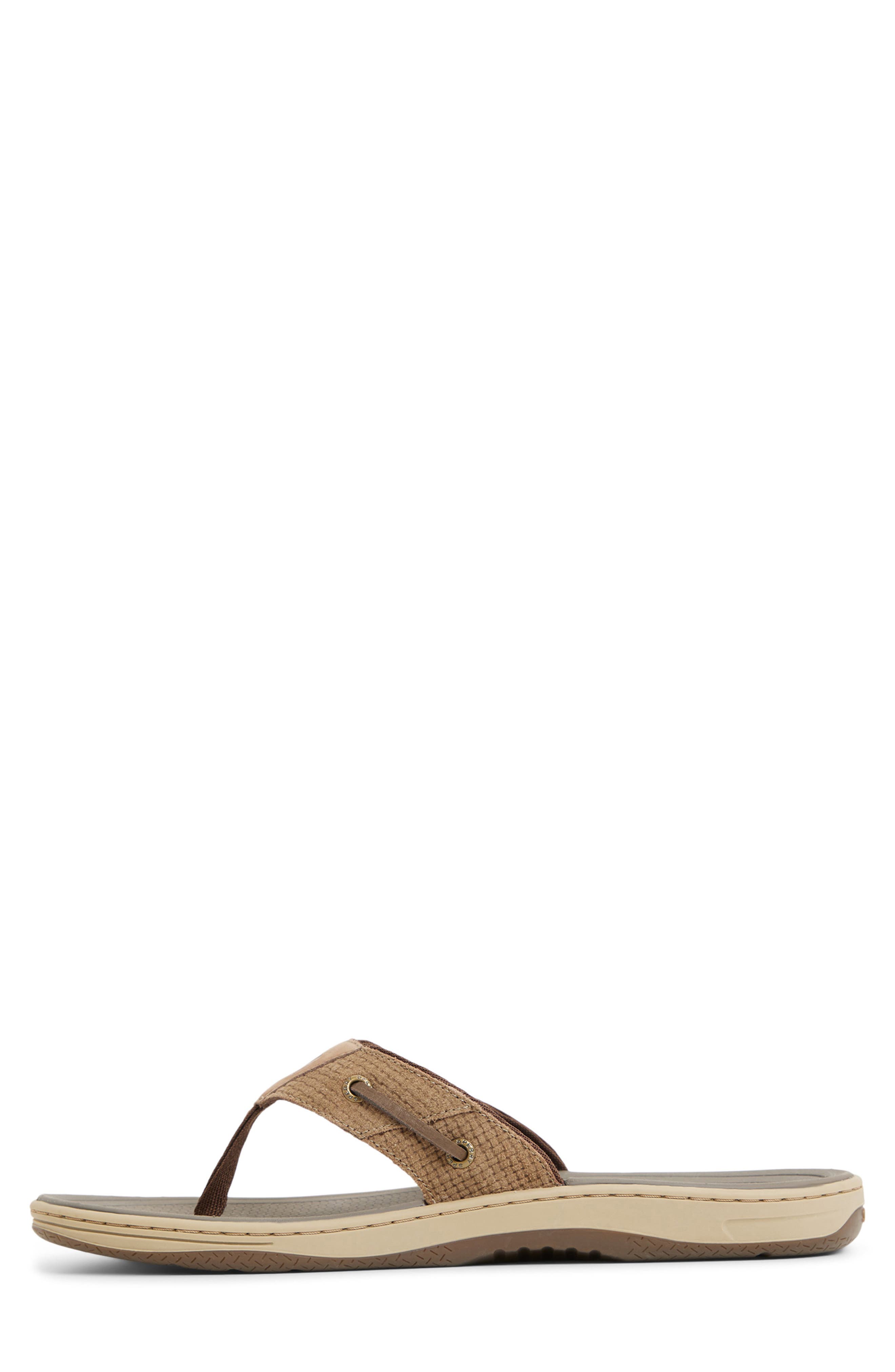 Sperry Baitfish Flip Flop, Alternate, color, Taupe