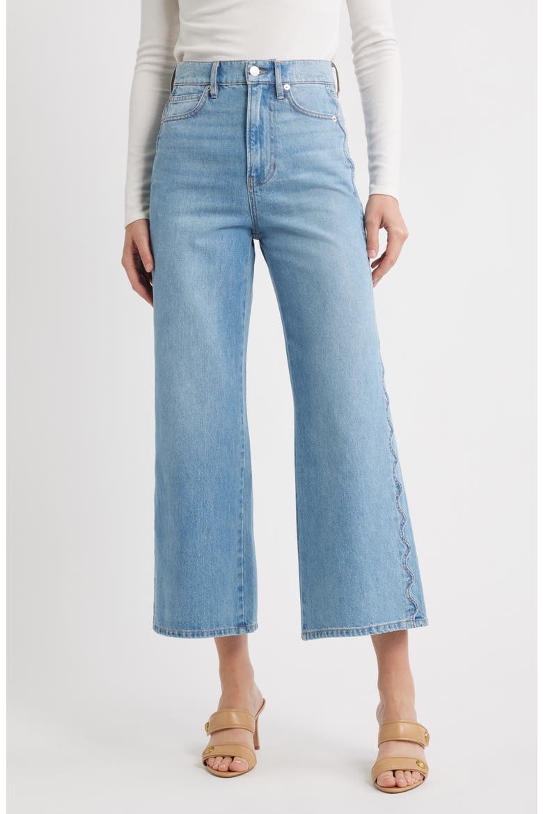 Taylor Crop Wide Leg Jeans, Main, color, NOVA