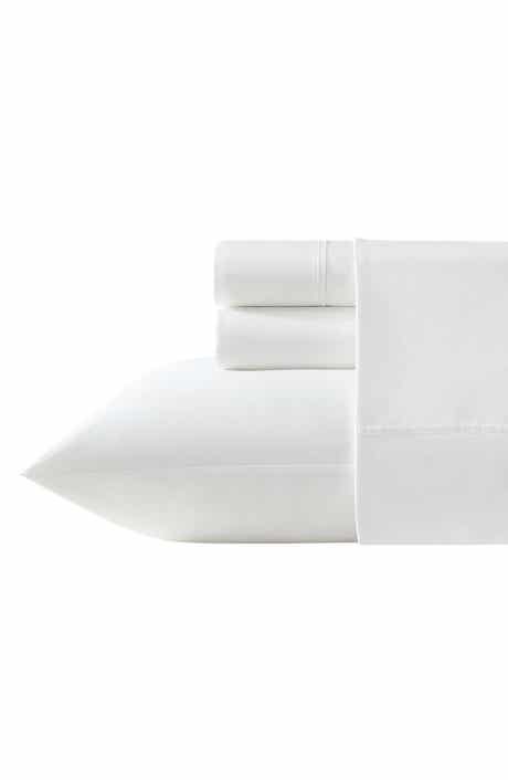 Vera Wang Egyptian Cotton Percale Sheet Set